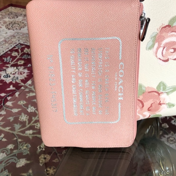 2pcs Coach floral reversible tote handbag&wallet - Picture 4 of 8